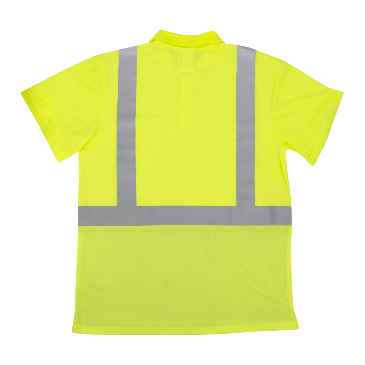 Radians ST12B Class 2 High Visibility Color Blocked Safety Short Sleeve Polo