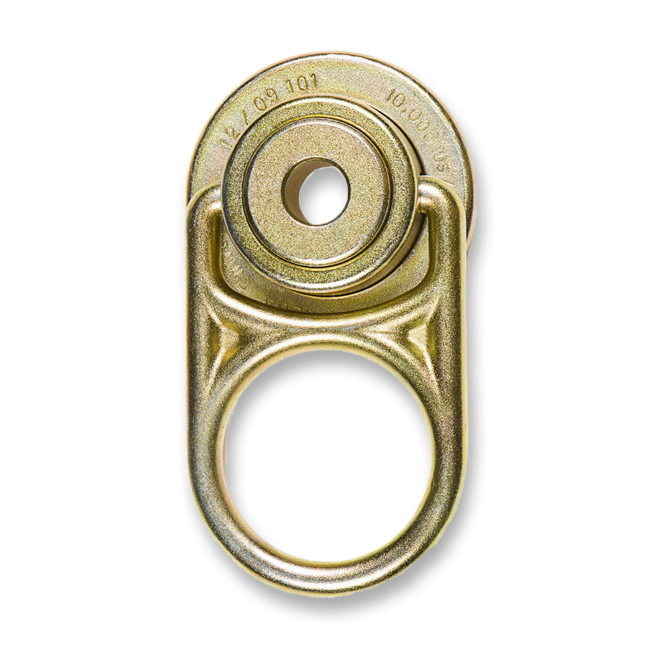 Frontline STM10K-SA 10K Steel Yellow Zinc Plated Anchor Swivel 5/8" (Swivel Only)