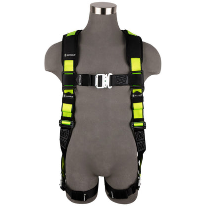 Safewaze SW280-QC PRO Full Body Harness: 1D, QC Chest/Legs product image