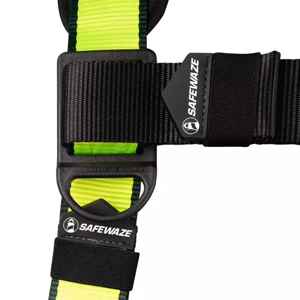 Safewaze SW280-QC PRO Full Body Harness: 1D, QC Chest/Legs product image