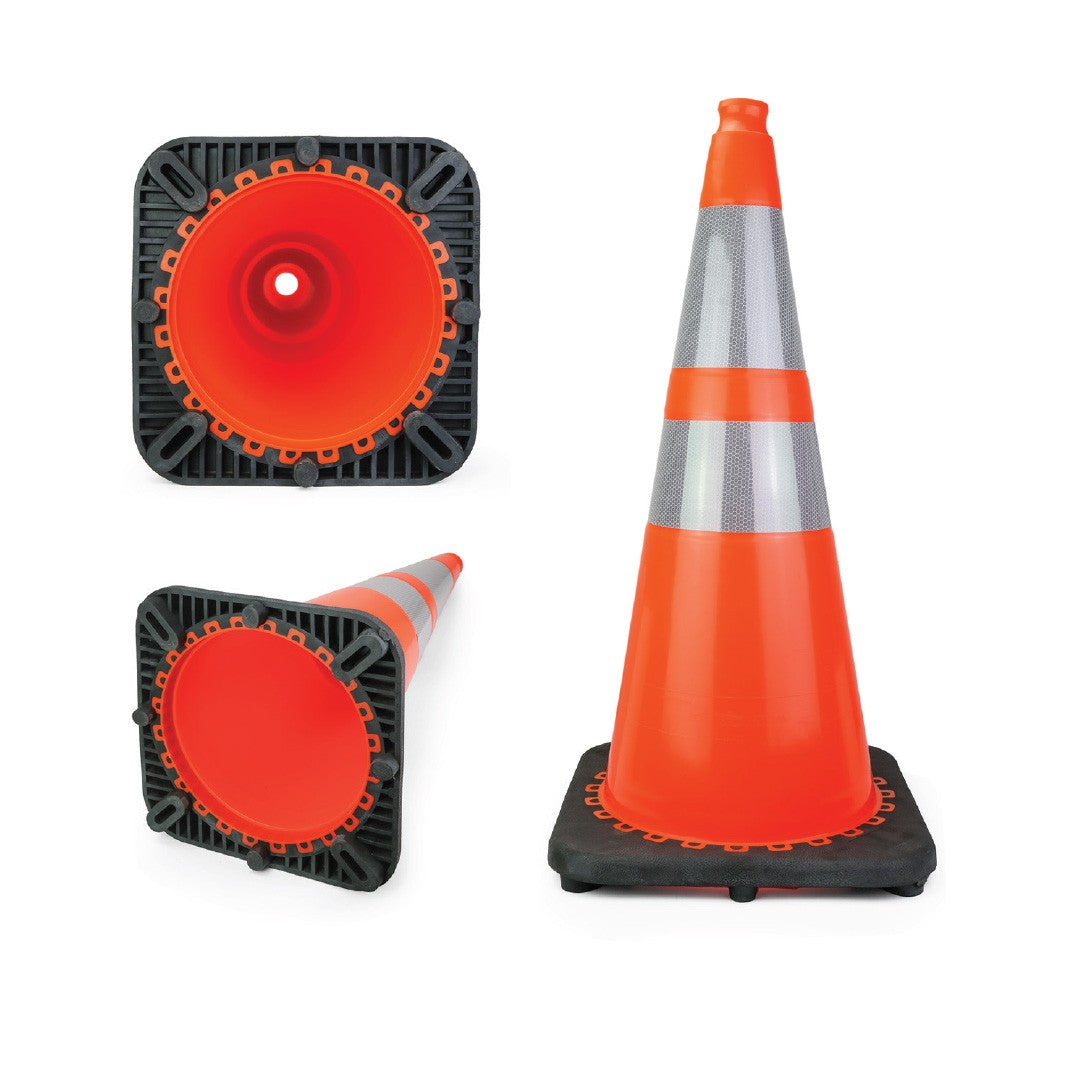 Cordova 36-inch Traffic Cone, Fluorescent Orange #CTC36RB