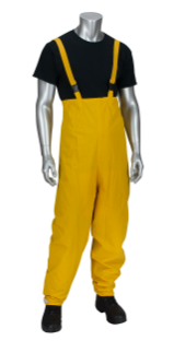 HydroFR™ PVC Jacket with Hood and Bib Overalls - 0.35 mm