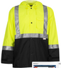 ANSI Type R Class 3 Waterproof Breathable Jacket with Black Bottom