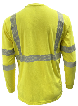 ANSI Type R Class 3 AR/FR Crew Neck Long Sleeve T-Shirt