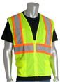 ANSI Type R Class 2 Two-Tone Six Pocket Mesh Vest