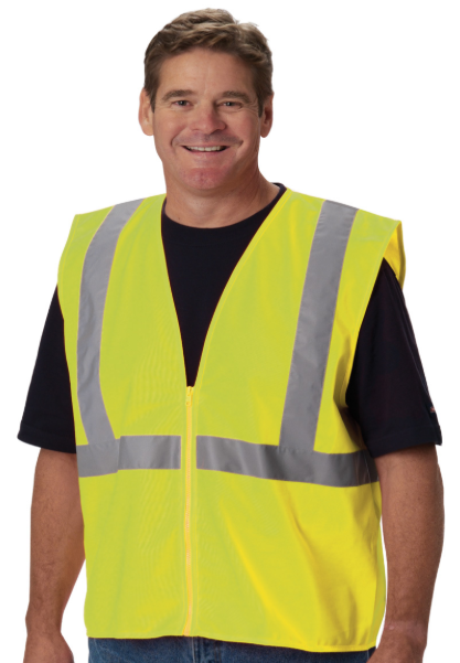 ANSI Type R Class 2 Value Zipper Solid Vest