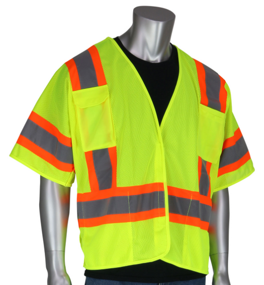 ANSI Type R Class 3 Two-Tone Breakaway Vest