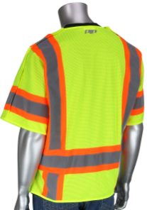 ANSI Type R Class 3 Two-Tone Breakaway Vest