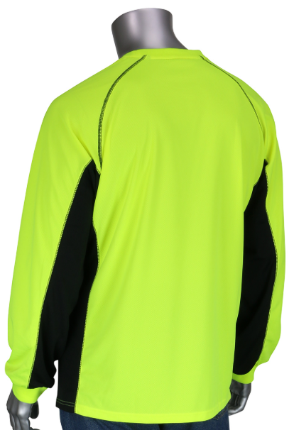PIP® Non-ANSI Long Sleeve T-Shirt with 50+ UPF Sun Protection, Insect Repellent Treatment and Black Trim