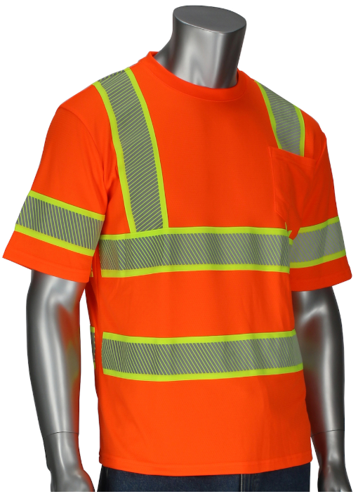 PIP®: ANSI Type R Class 3 Two-Tone Short Sleeve T-Shirt