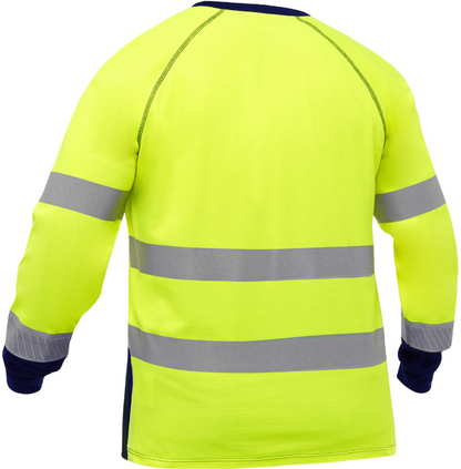 ANSI Type R Class 3 Long Sleeve Shirt with Navy