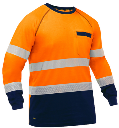 ANSI Type R Class 3 Long Sleeve Shirt with Navy
