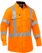ANSI Type R Class 3 and CSA Z96 X-Back Long Sleeve Work Shirt with X-Airflow™