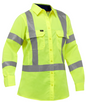 ANSI Type R Class 3 and CSA Z96 X-Back Women's Long Sleeve Work Shirt with X-Airflow™ Ventilation