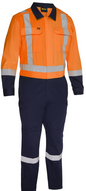 Bisley®: ANSI Type R Class 2 Vented Coverall with Navy B