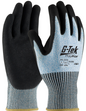 G-Tek® PolyKor® Seamless Knit PolyKor® Blended Glove with Double-Dipped Nitrile Coated MicroSurface Grip on Palm & Fingers