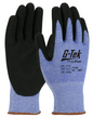 G-Tek® PolyKor® Seamless Knit PolyKor® Blended Glove with Nitrile Coated MicroSurface Grip on Palm & Fingers