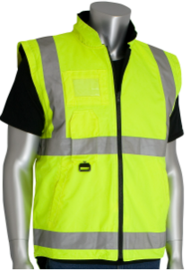 ANSI Type R Class 3 7-in-1 All Conditions Coat with Inner Jacket and Vest Combination