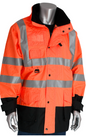 ANSI Type R Class 3 7-in-1 All Conditions Coat with Inner Jacket and Vest Combination