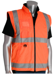 ANSI Type R Class 3 7-in-1 All Conditions Coat with Inner Jacket and Vest Combination