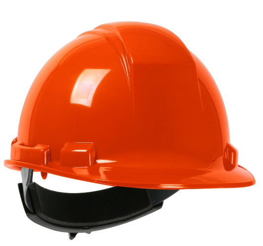 PIP PIP 280-HP241R Whistler Cap Style, HDPE Shell, 4-Point Textile Suspension, Ratchet Adjustment - hard hat