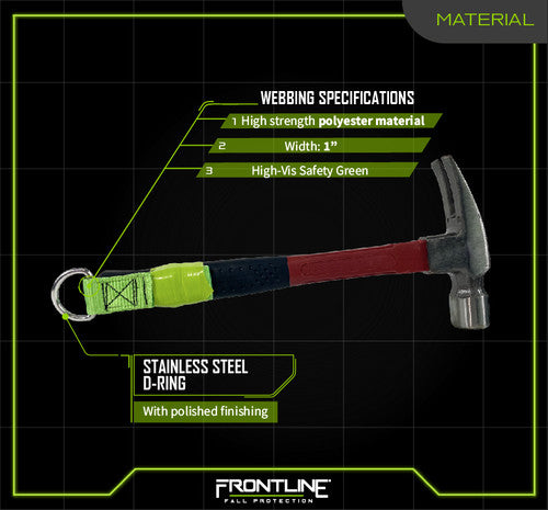 Frontline ACTLDR ToolGrip™ 4 lbs Webbing Tool D-Ring Anchor