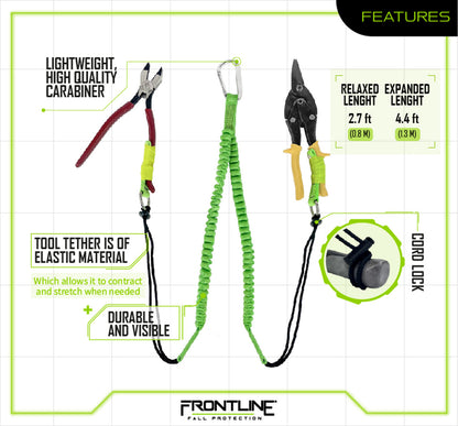 Frontline ACTLS222 ToolGrip™ 11 lbs Twin Tool Lanyard