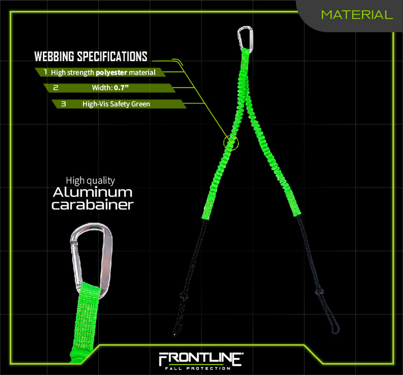 Frontline ACTLS222 ToolGrip™ 11 lbs Twin Tool Lanyard