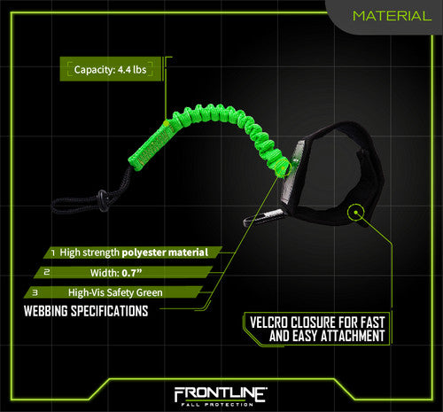 Frontline ACTLWB ToolGrip™ 4 lbs Wrist Tool Lanyard