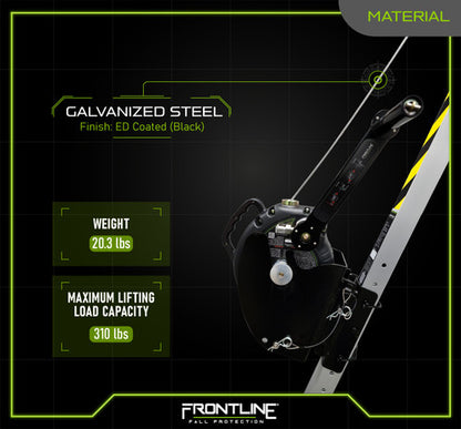 Frontline RPG603W MEGApod 60' 3-Way Self Retractable Lifeline with Retrieval System