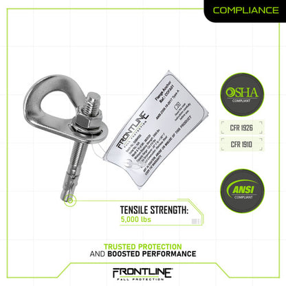 Frontline Stainless Steel Flange Anchor with Bolt COFA01 + COFA01RB