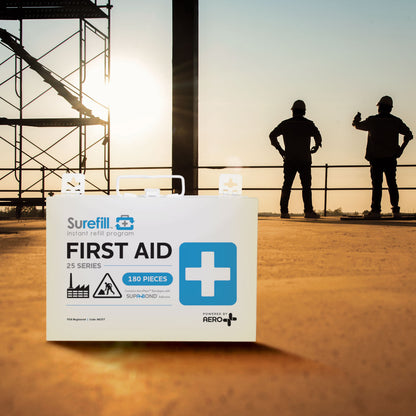 Surefill™ ALL PURPOSE 25 Series First Aid Kit – Metal Case #AK25T