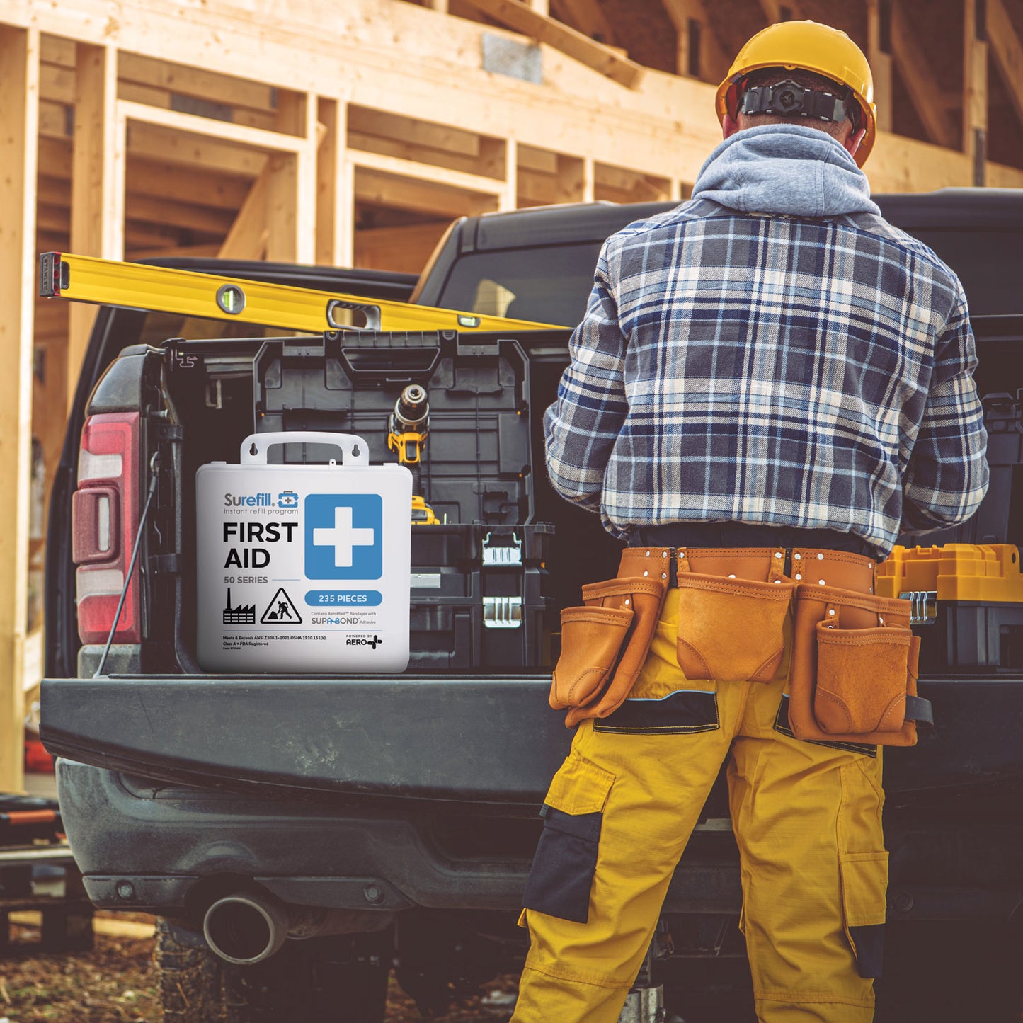 Surefill® 50 Series ANSI A First Aid Kit – Weatherproof Case #SF50AW
