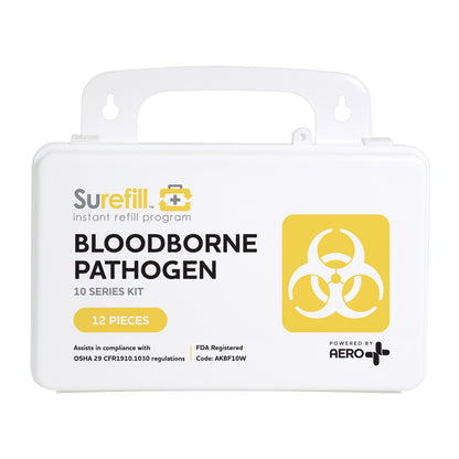 Surefill™ Bloodborne Pathogen 10 Series Kit OSHA compliant