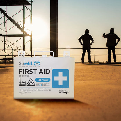 Surefill® 25 Series ANSI A First Aid Kit – Metal Case