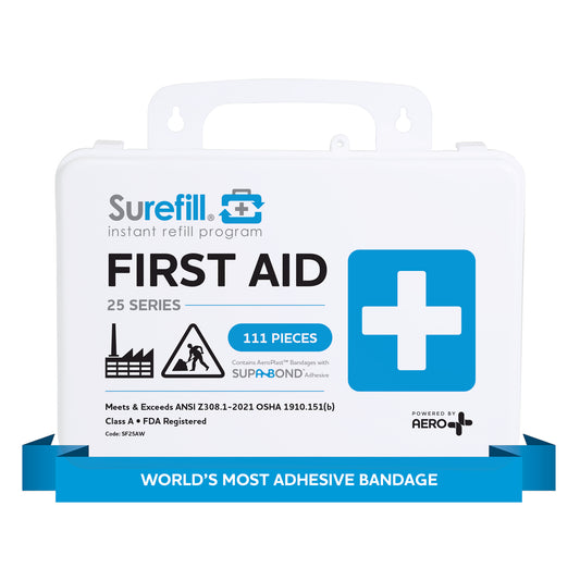 Surefill® 25 Series ANSI A First Aid Kit – Weatherproof Case #SF25AW