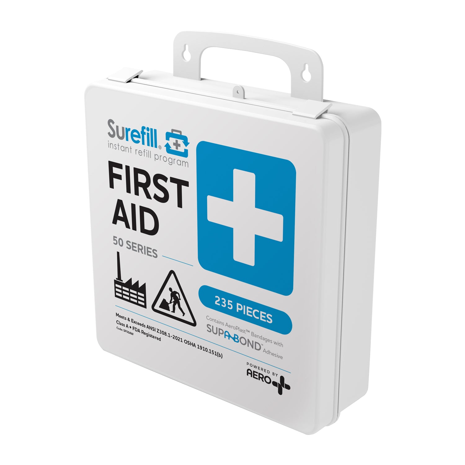 Surefill® 50 Series ANSI A First Aid Kit – Weatherproof Case #SF50AW