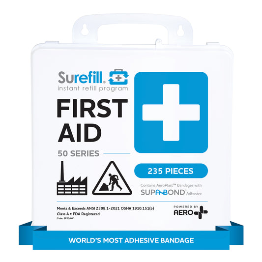 Surefill® 50 Series ANSI A First Aid Kit – Weatherproof Case #SF50AW