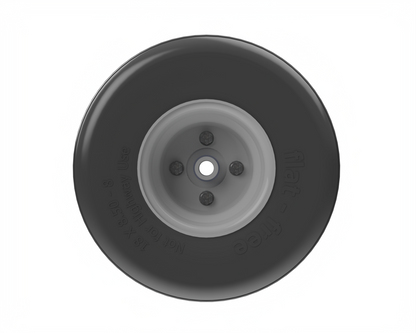 18 x 8.50 - 8" Flat Free Tire