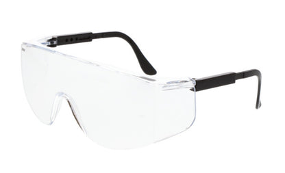 MCR Safety TC1 - TC1 Series Safety Glasses - Telescoping Spatula Temples - Generous Wrap Around Lens Coverage — manufacturer image 2