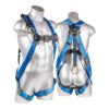 KStrong® Kapture™ Essential 3-Point Full Body Harness, Dorsal D-ring with Sewn In 18” Extension O-Ring, MB Legs (ANSI)