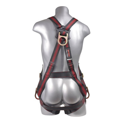 KStrong® Kapture™ Elite 5-Point Full Body Harness, 3 D-Rings, MB Legs (ANSI)