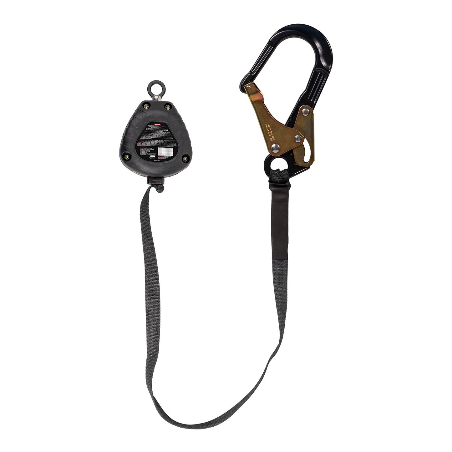 KStrong® BRUTE™ 9 ft. SRL with Hi-Abrasion Resistant Webbing, Aluminum Rebar Hook and Dorsal Connector (ANSI)