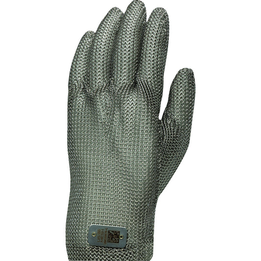 US Mesh USM-1167 – Stainless Steel Mesh Glove with Coil Spring Closure - Wrist Length