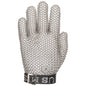 US Mesh USM-1190 – Large Ring Stainless Steel Mesh Glove with Adjustable Strap - Wrist Length