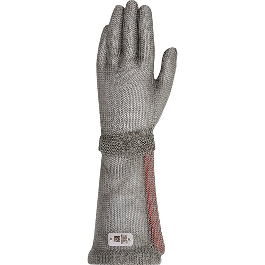 US Mesh USM-1547 – Stainless Steel Mesh Glove with Spring Closure - Forearm Length