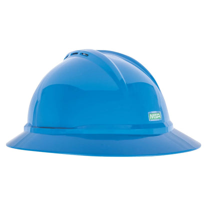 MSA V-Gard® 500 Vented Full Brim Hard Hats - official MSA product image