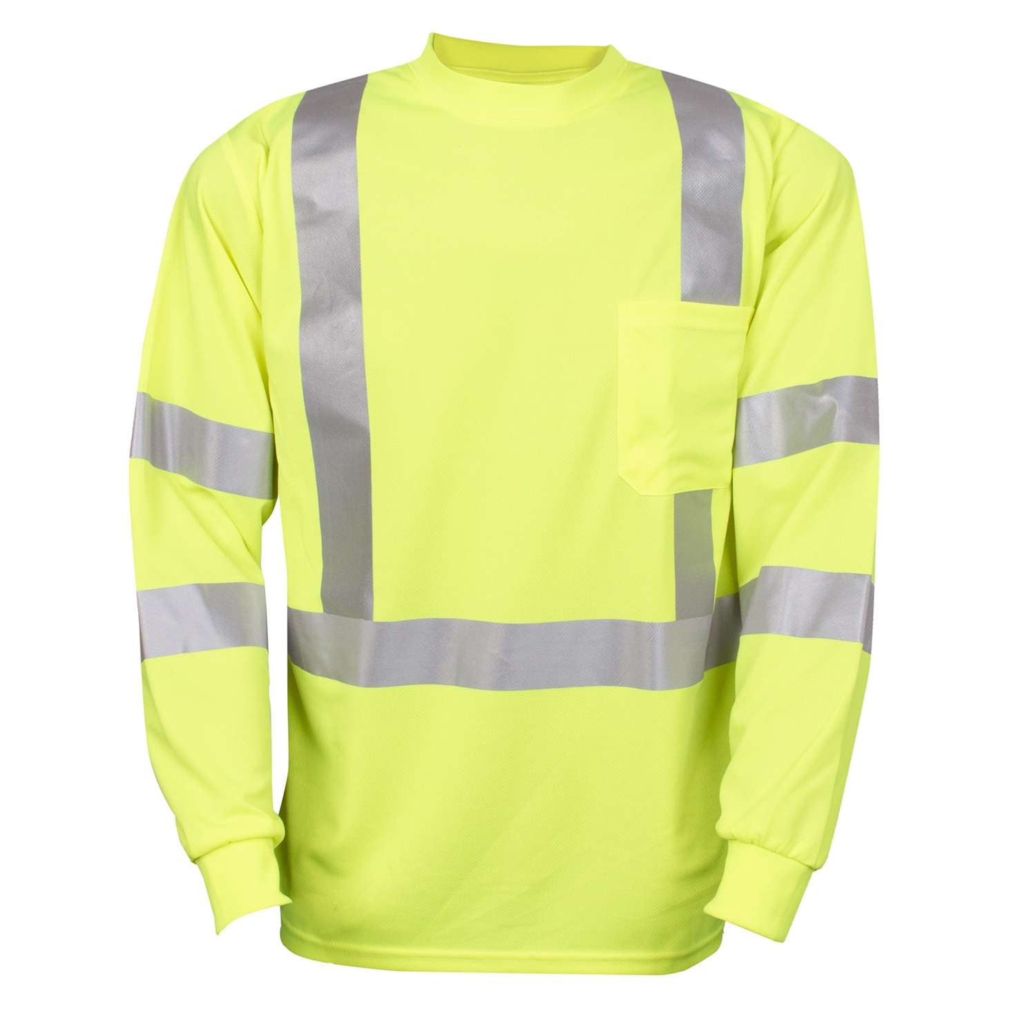 Cordova Class 3 Lime Birdseye Mesh Fabric T-shir #SPV511 - SPV511L image 3