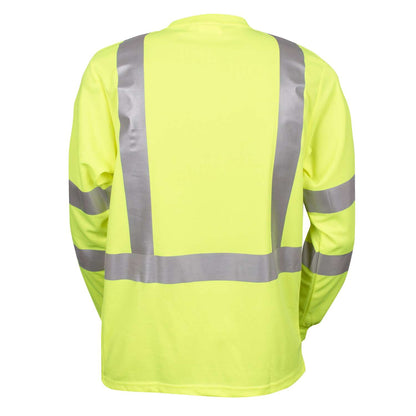 Cordova Class 3 Lime Birdseye Mesh Fabric T-shir #SPV511 - SPV511L image 2