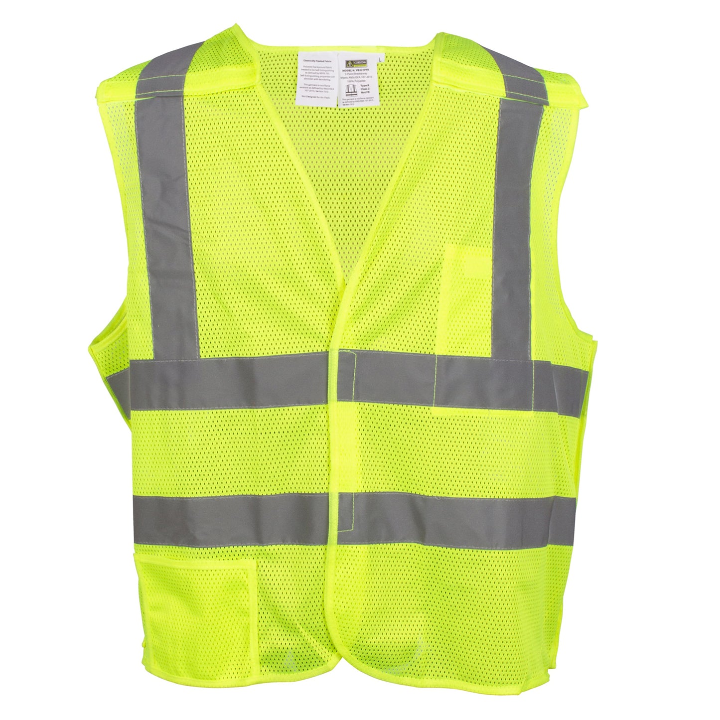Cordova Hi Vis Safety Vest, Self Extinguishing #PVB221PFRXL